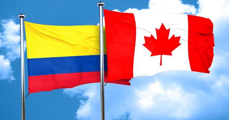 Banderas TLC Colombia Canadá